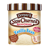 Dreyer's/Edy's Slow Churned Vanilla Bean Light Ice Cream Full-Size Picture